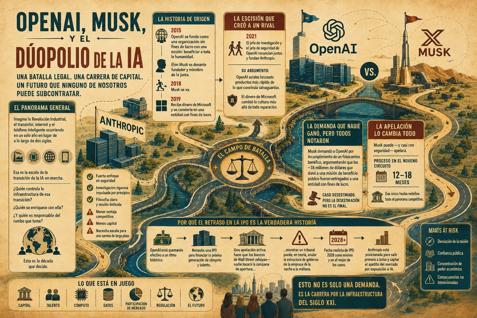 OpenAI, Musk y el duopolio de la IA imagen del artículo